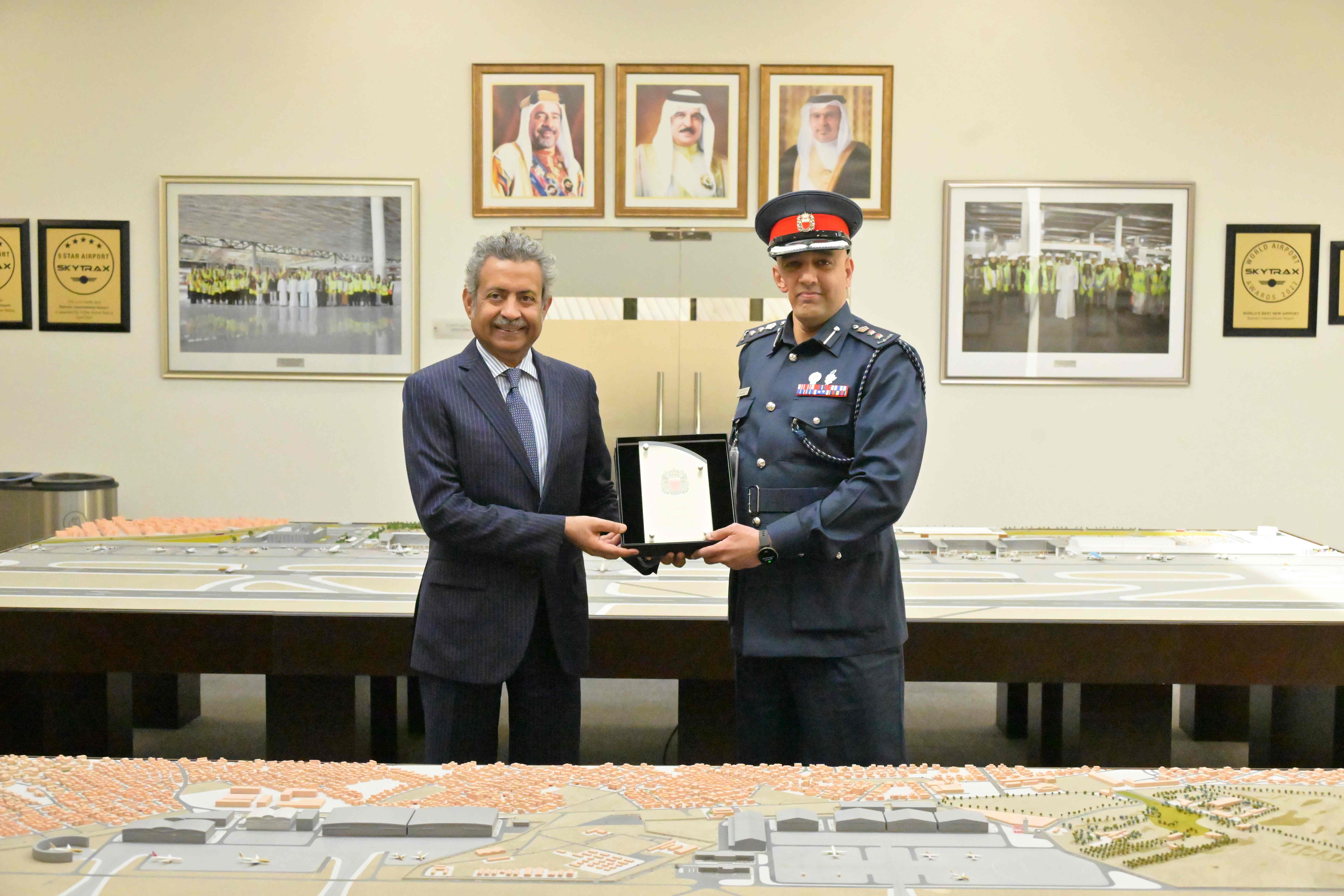 شركة مطار البحرين تحتفي بيوم الشرطة البحرينية وتشيد بجهود شرطة المطار