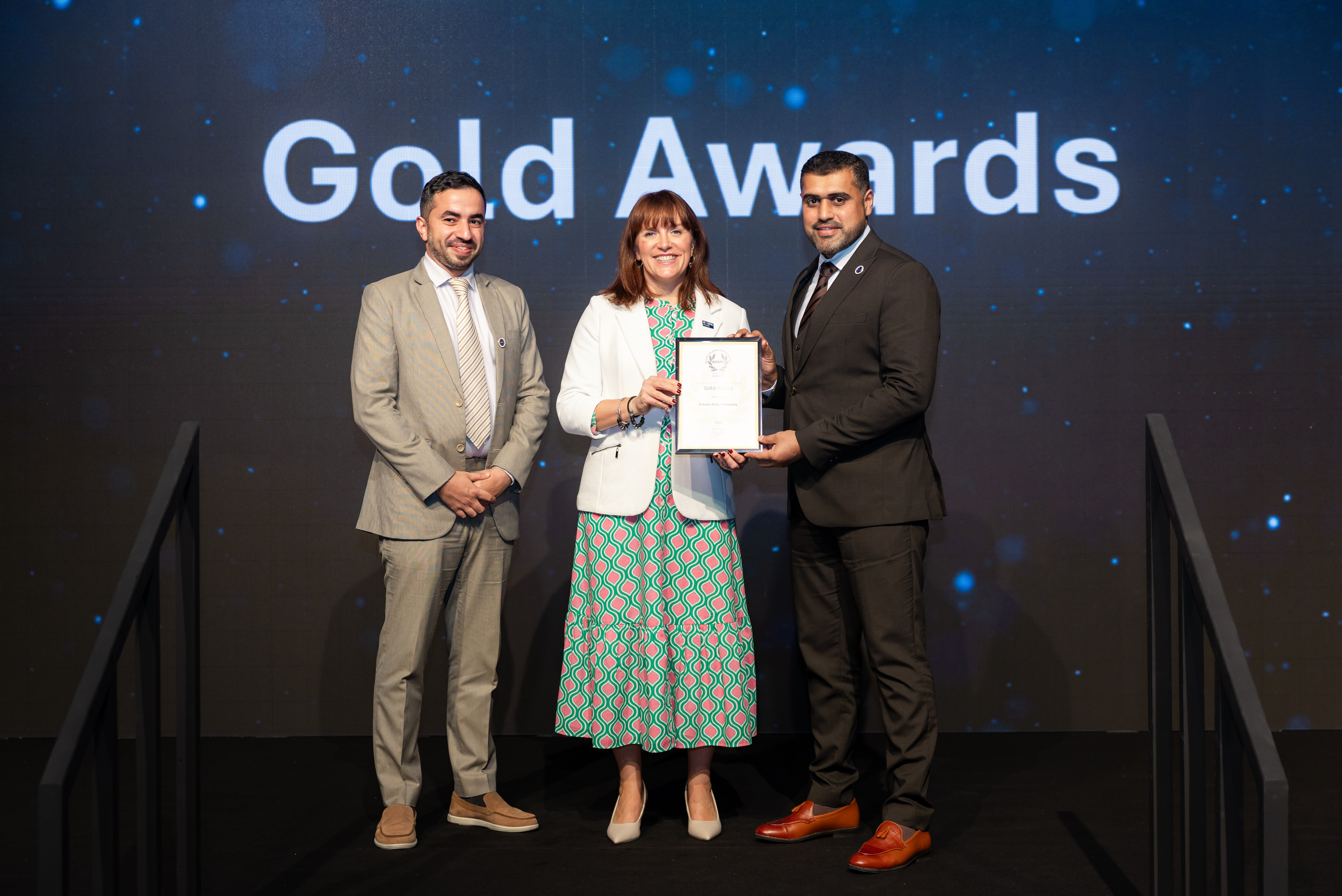 Bahrain International Airport earns global health and safety award from The Royal Society for the Prevention of Accidents (RoSPA)